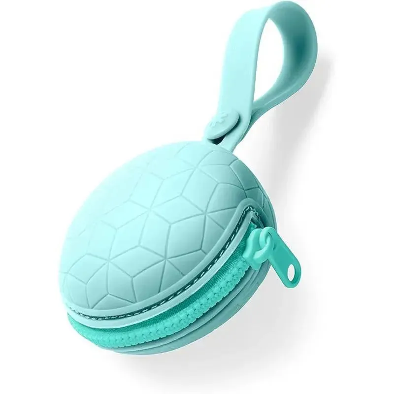 Skip Hop - Silicone Pacifier Holder, Teal