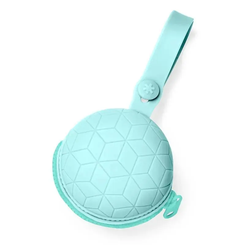 Skip Hop - Silicone Pacifier Holder, Teal - Image 5