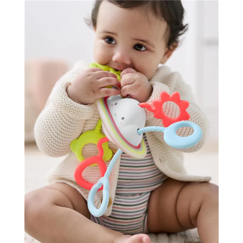 Skip Hop - Silver Lining Cloud Pull & Play Baby Sensory Toy - Image 2
