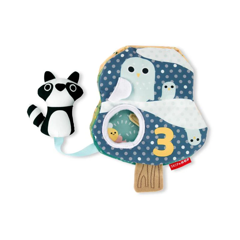 Skip Hop - Soft Baby Activity Book with Crinkle Sounds and Multiple Sensory Activities - Image 4