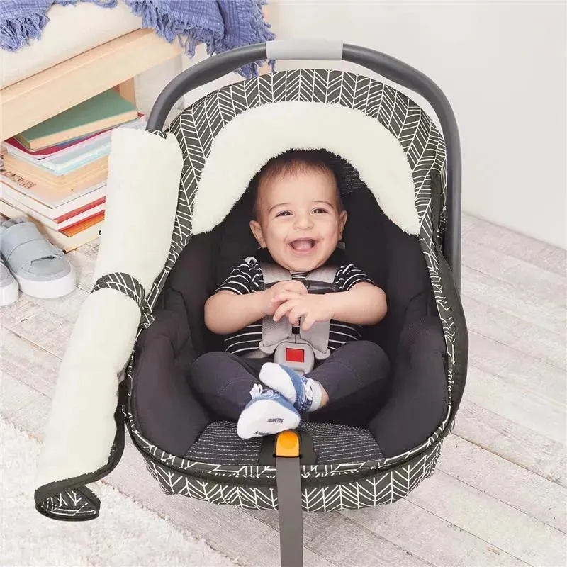 Skip Hop - Stroll & Go Car Seat Cover, Grey Feather - Image 6