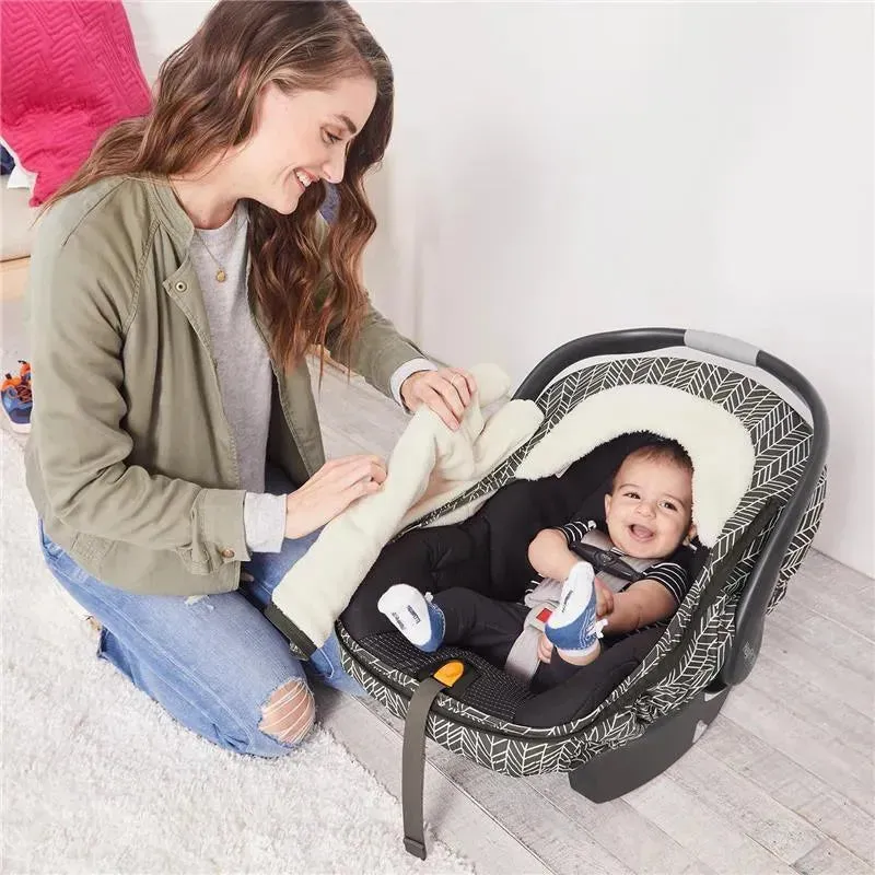 Skip Hop - Stroll & Go Car Seat Cover, Grey Feather - Image 7