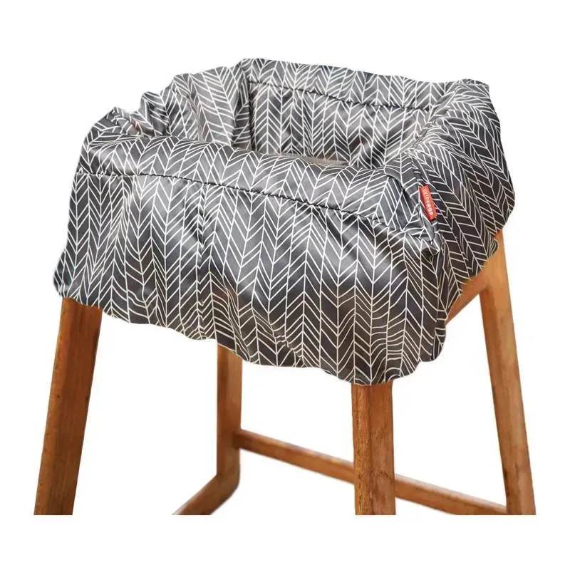Skip Hop - Shopping Cart Cover, Grey Feather - Image 5