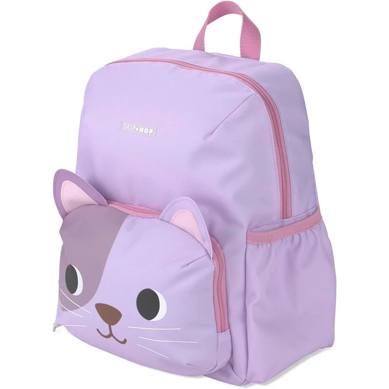 Skip Hop Toddler Backpack with Adjustable Padded Straps, Cat