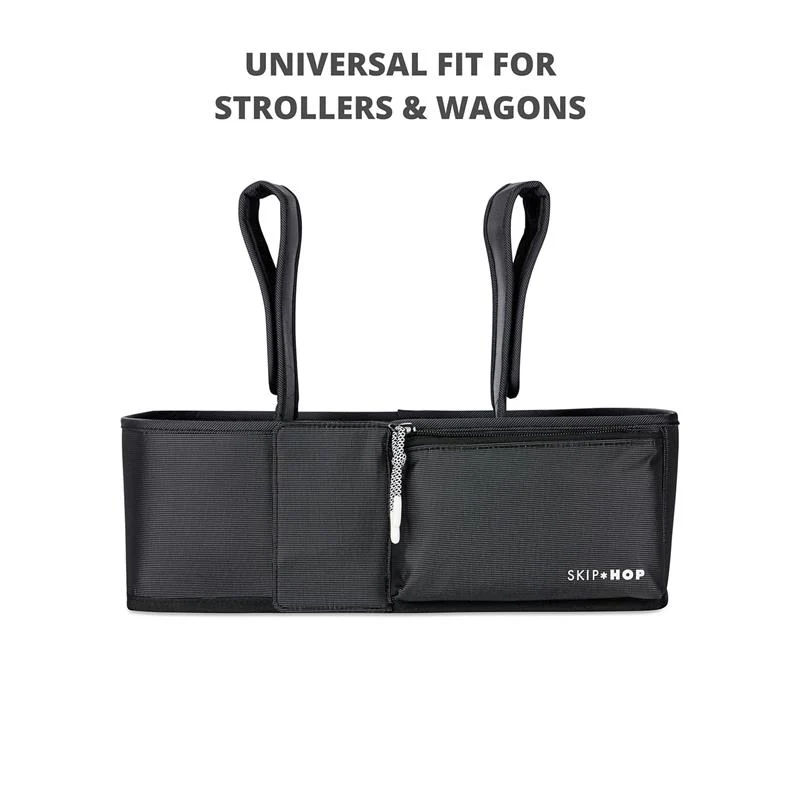 Skip Hop Ultimate Stroller Organizer Universal Fit, Ultimate Black - Image 2