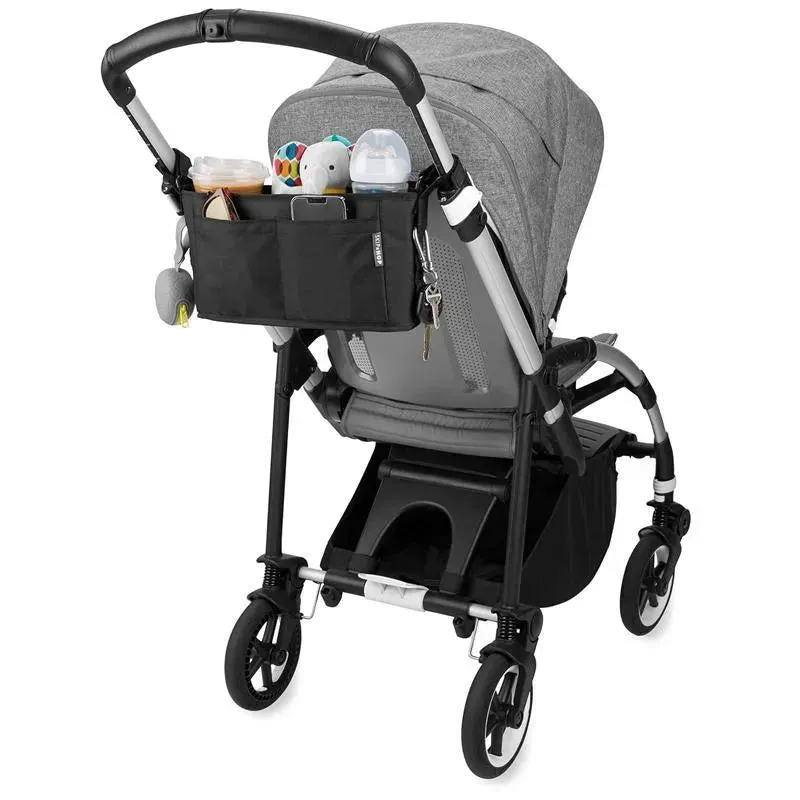 Skip Hop - Universal Stroller Organizer, Grab & Go Ultra, Black - Image 4