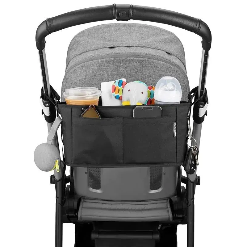 Skip Hop - Universal Stroller Organizer, Grab & Go Ultra, Black - Image 6
