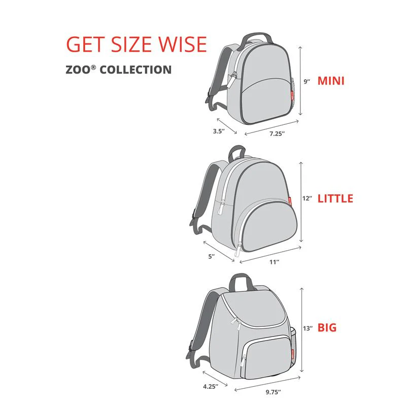 Skip Hop - Zoo Little Kid Backpack Octopus - Image 4