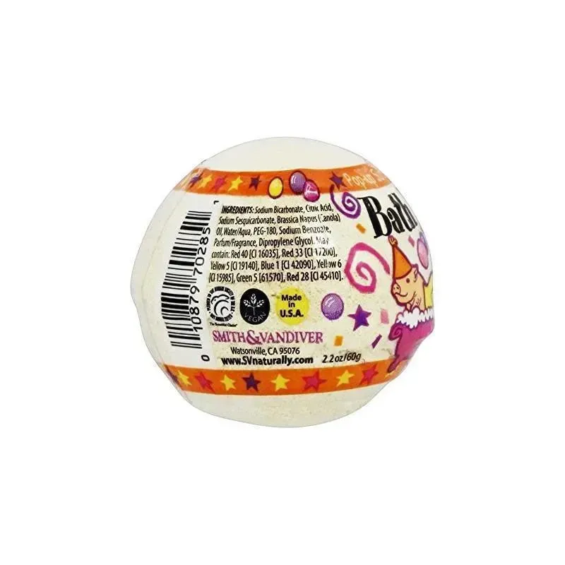 Smith & Vandiver Fizzie Fun Ball Bath Party, Colors May Vary - Image 3