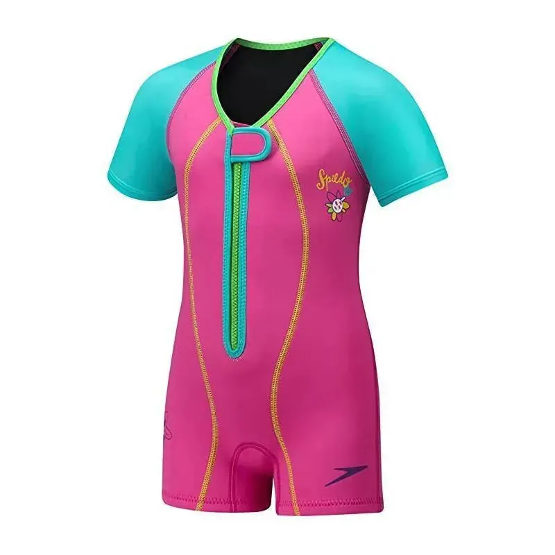 Speedo Begin To Swim Uv Thermal Suit, Berry, 2T - Image 2