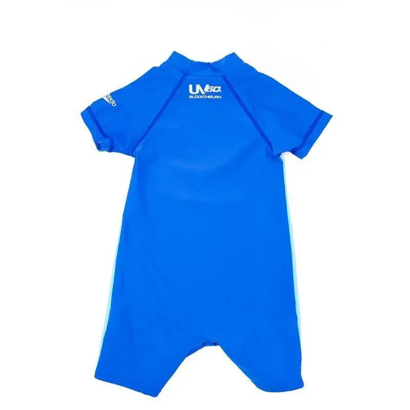 Speedo Kids One Piece Swimsuit 50+ Spf Protection,Blue - Image 6