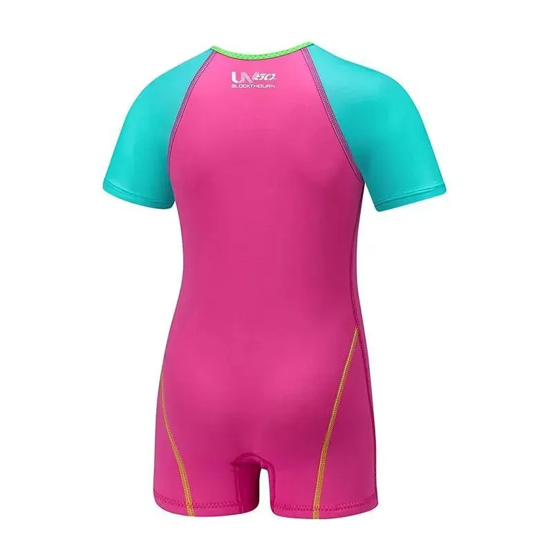 Speedo Kids UPF 50+ Begin to Swim Thermal Swimsuit - Image 2