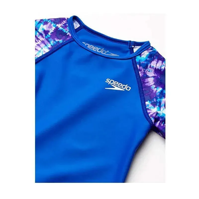Speedo Printed L/S 2Pc Set, Deep Sapphire - Image 5