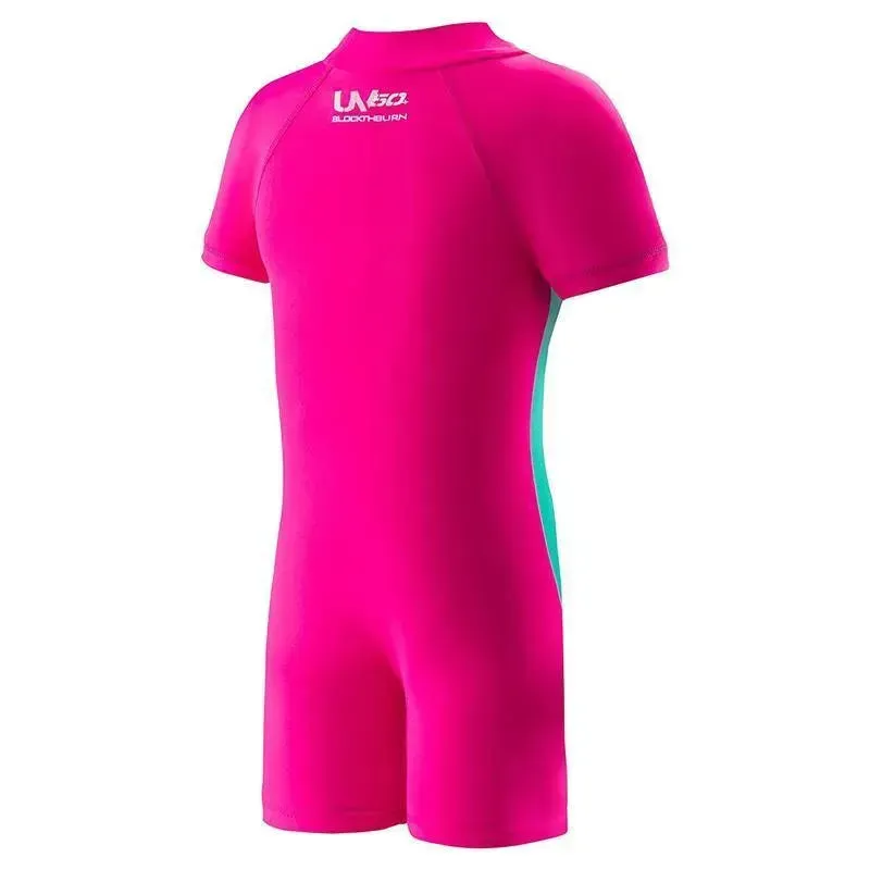 Speedo Toddler Sun Protection Swimsuit, Pink - Image 3