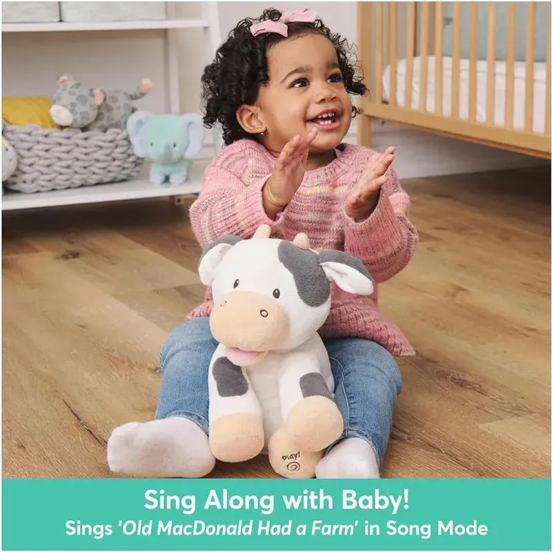 Spin Master - Baby GUND Buttermilk the Cow Animated Plush, Singing Animal, 12” - Image 2