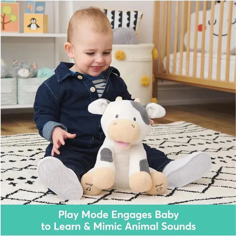 Spin Master - Baby GUND Buttermilk the Cow Animated Plush, Singing Animal, 12” - Image 7
