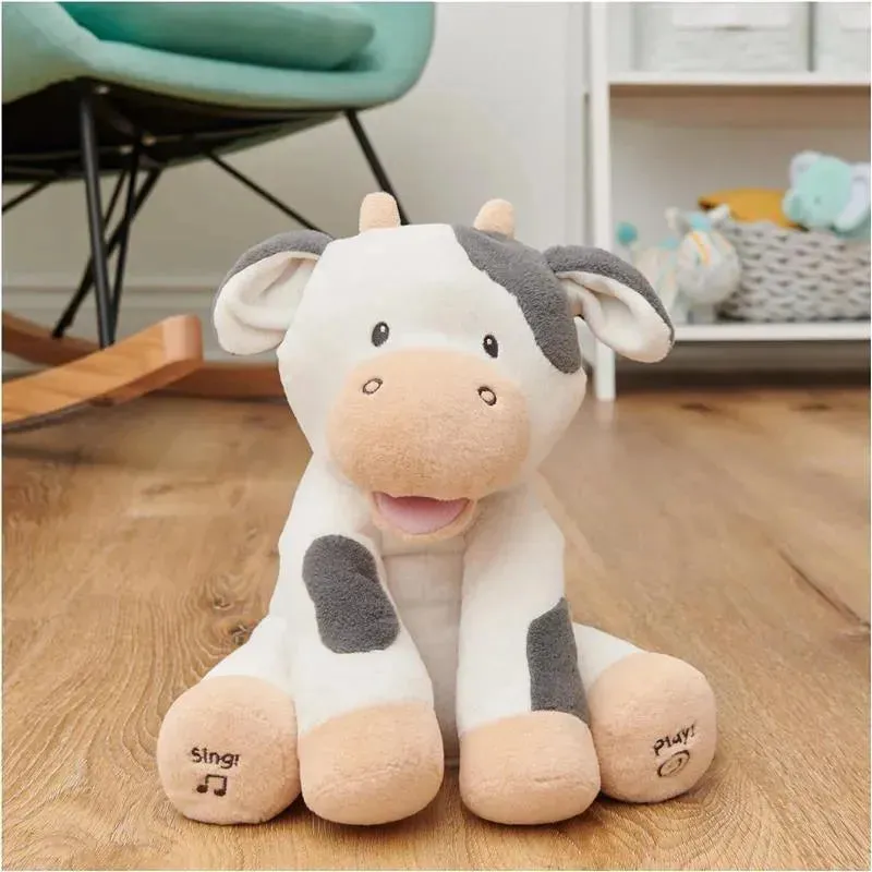 Spin Master - Baby GUND Buttermilk the Cow Animated Plush, Singing Animal, 12” - Image 8