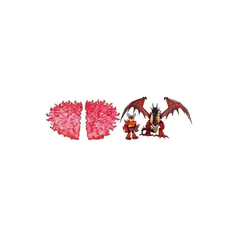 Spin Master - Dreamworks Dragons Legends Evolved, Snotlout And Hookfang, Dragon With Viking - Image 3
