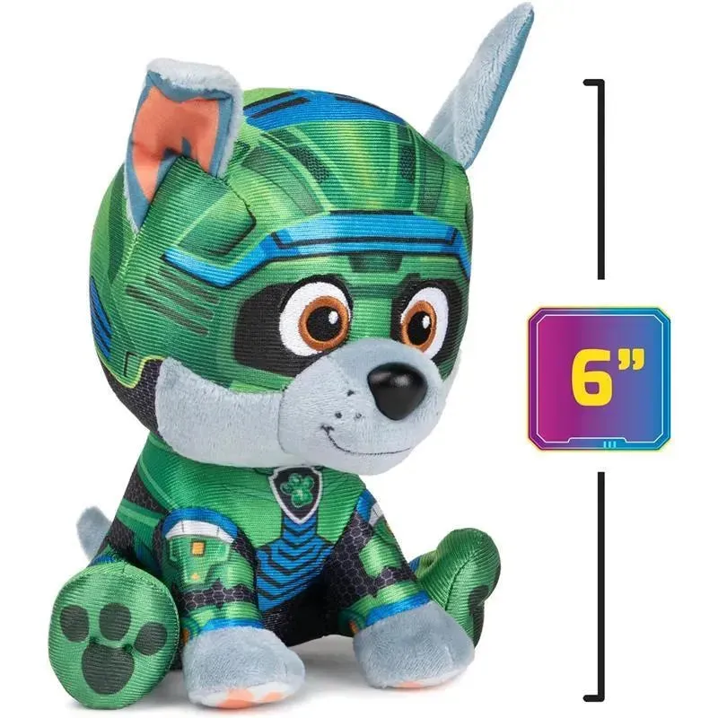 Spin Master - GUND PAW Patrol: The Mighty Movie Rocky Stuffed Animal, for Ages 1+, 6” - Image 2