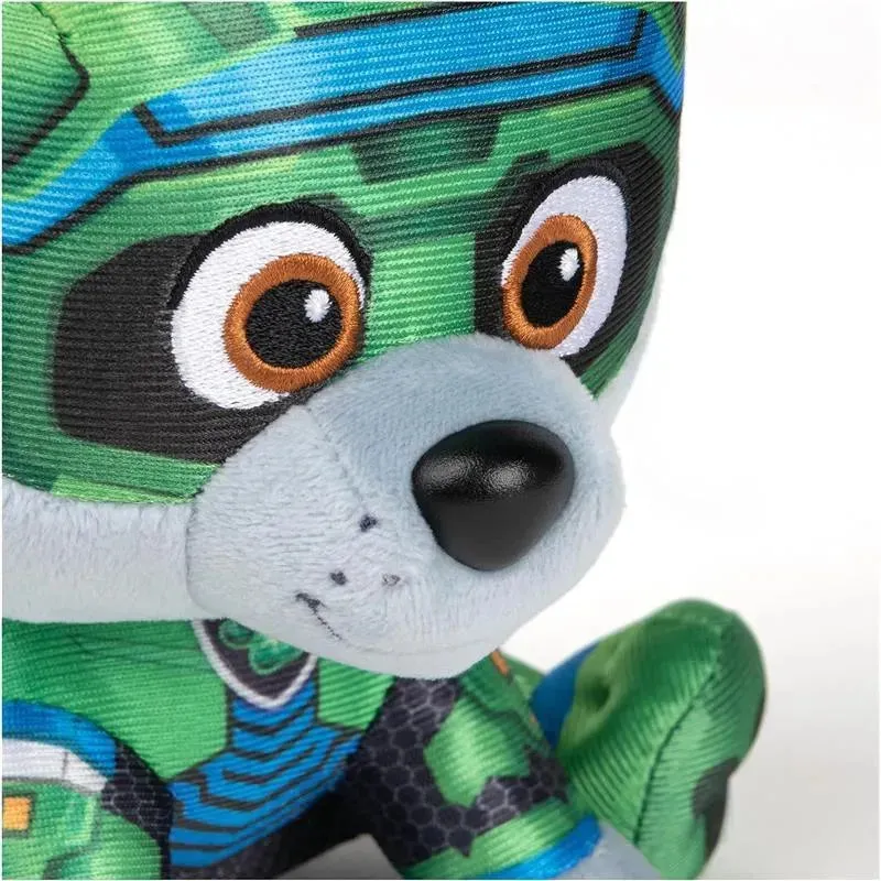Spin Master - GUND PAW Patrol: The Mighty Movie Rocky Stuffed Animal, for Ages 1+, 6” - Image 6