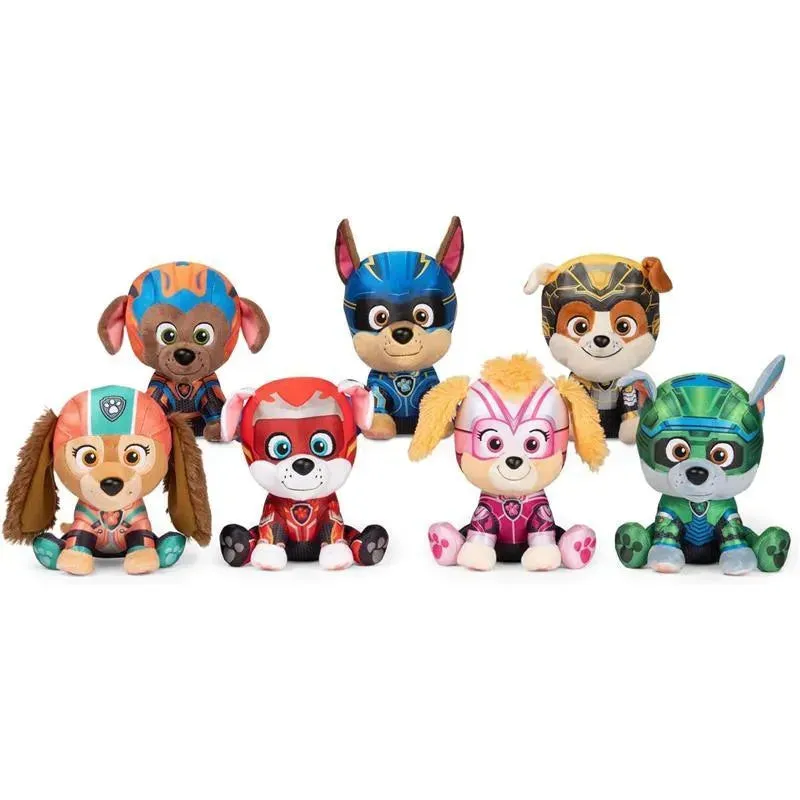 Spin Master - GUND PAW Patrol: The Mighty Movie Rubbie Stuffed Animal, for Ages 1+, 6” - Image 6