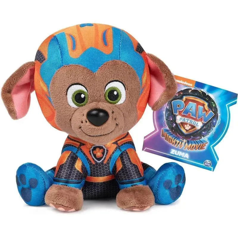 Spin Master - GUND PAW Patrol: The Mighty Movie Zuma Stuffed Animal, for Ages 1+, 6” - Image 7
