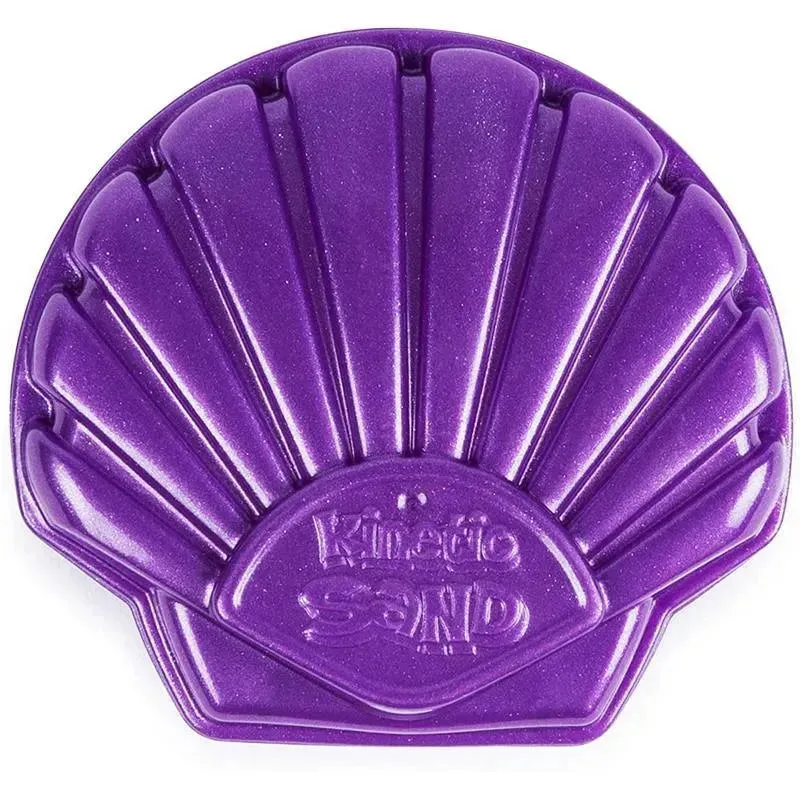 Spin Master - Kinetic Sand, 4.5 Oz Seashell Container Purple - Image 4