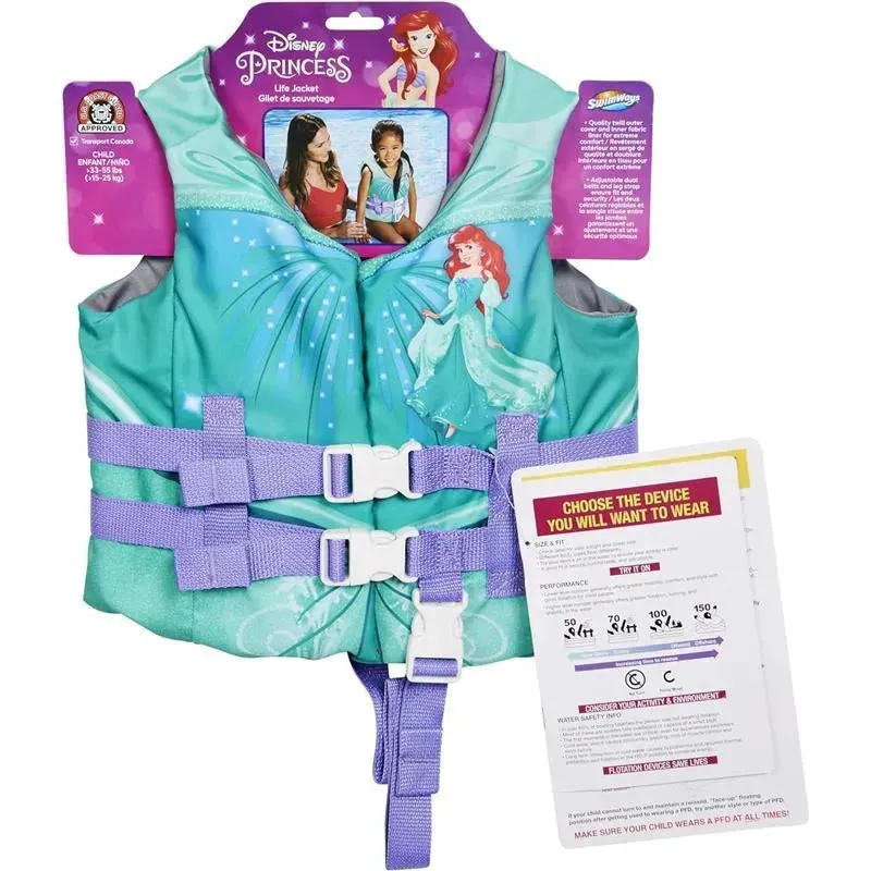 Spin Master - Little Mermaid Ariel PFD Child Life Jacket - Image 2