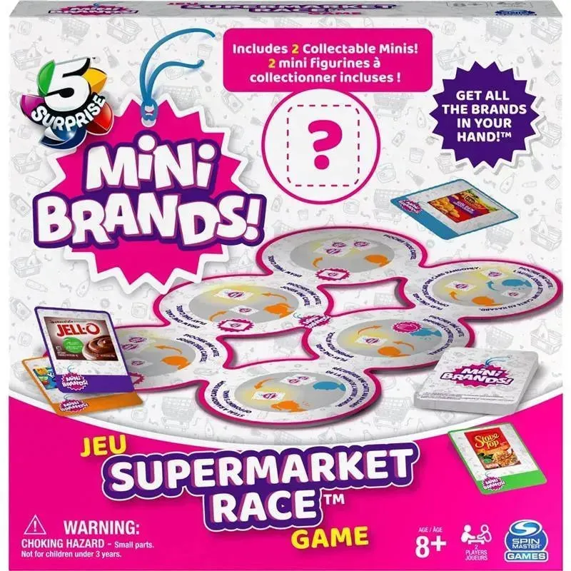 Spin Master - Mini Brands Candy Shop Game