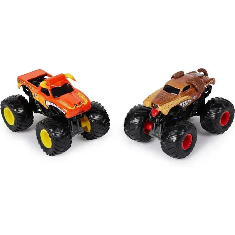 Spin Master - Monster Jam, Official El Toro Loco Vs. Monster Mutt Die-Cast Monster Trucks, Ages 3+ - Image 2