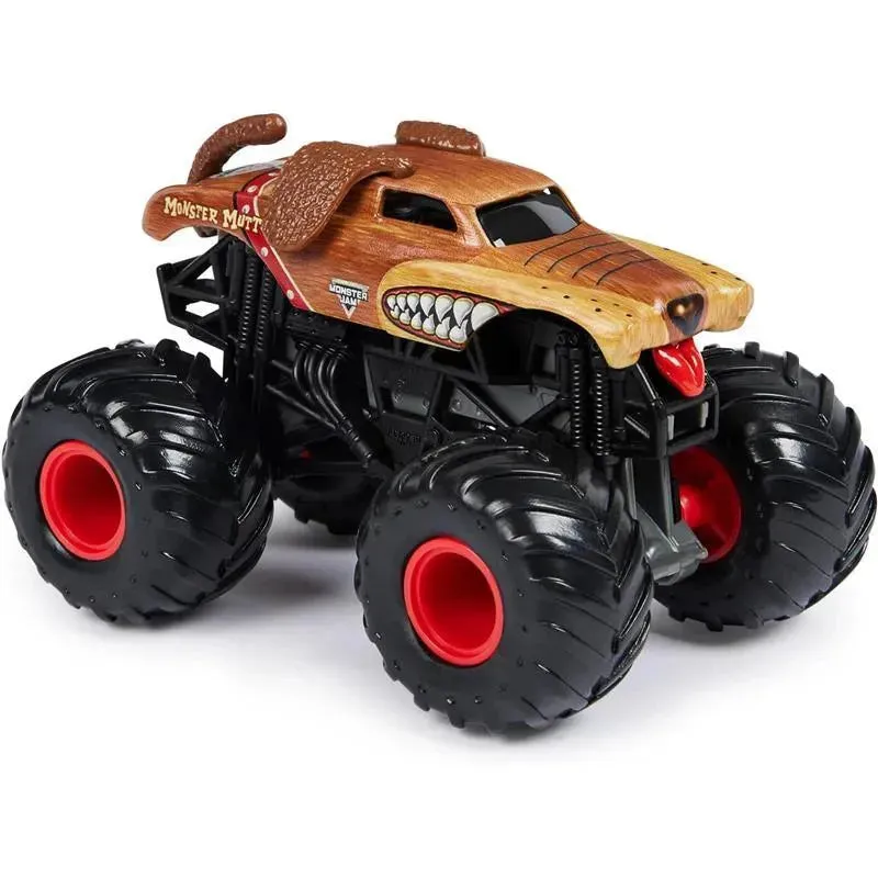Spin Master - Monster Jam, Official El Toro Loco Vs. Monster Mutt Die-Cast Monster Trucks, Ages 3+ - Image 4