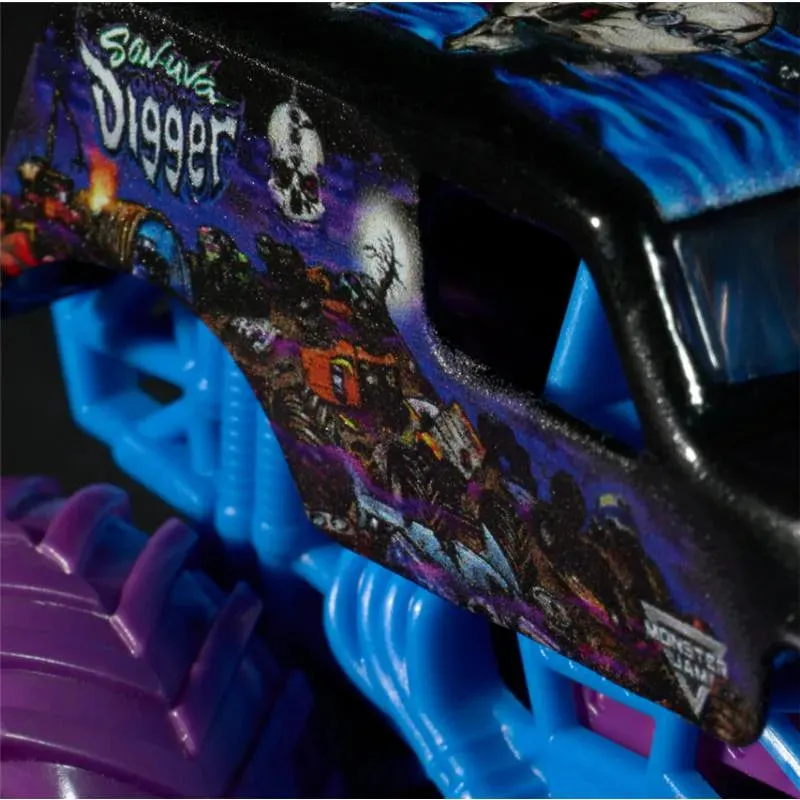 Spin Master - Monster Jam Son Uva Digger Vs. Mohawk Warrior Die-Cast Monster Trucks - Image 7