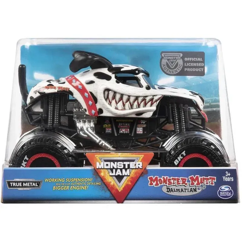 Spin Master - Monster Jam True Metal Monster Truck Mutt Dalmatian