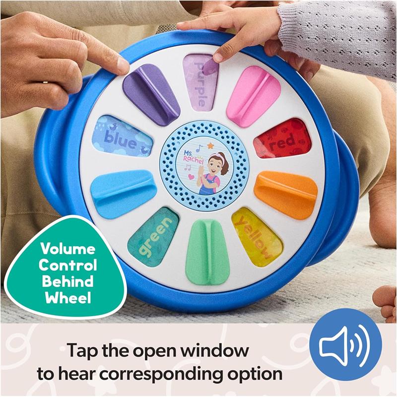 Spin Master Ms. Rachel Spin And Sing Learning Wheel - Image 3