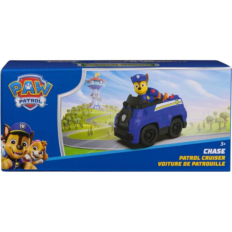 Spin Master - Paw Patrol Toy Car with Collectible Action Figure, Sustainably Minded, Chase - Image 8