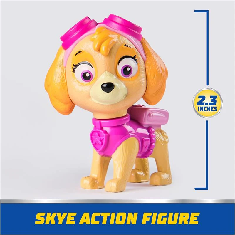 Spin Master - Paw Patrol Toy Car with Collectible Action Figure, Sustainably Minded, Skye - Image 2