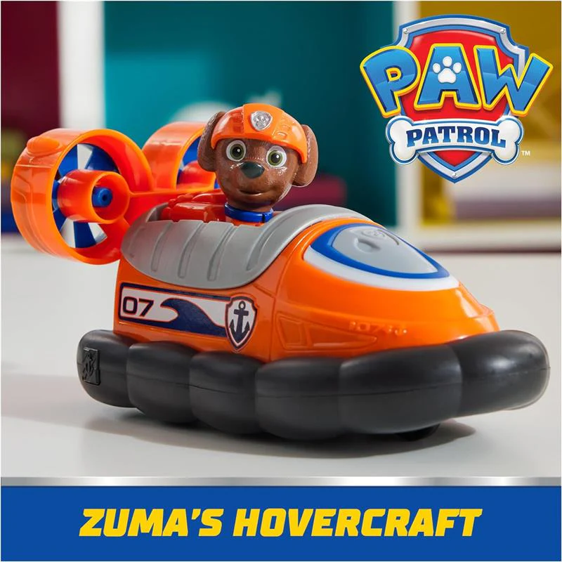 Spin Master - Paw Patrol Toy Car with Collectible Action Figure, Sustainably Minded, Zuma - Image 3