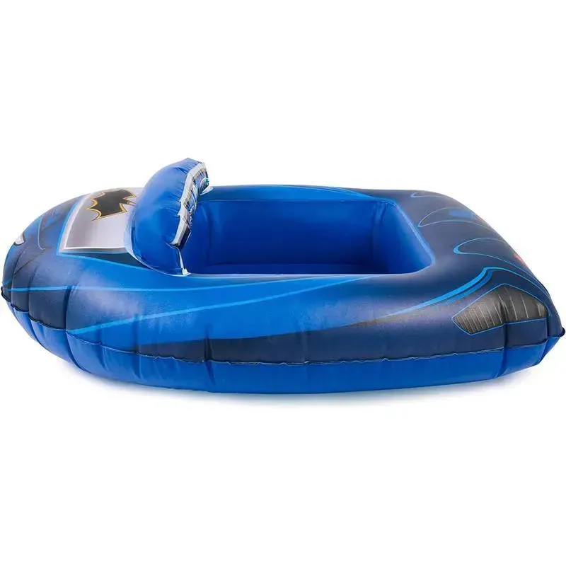 Spin Master - Swimways DC Batman Batmobile Inflatable Water Boat Vehicle, for Kids Aged 3 & Up - Image 2