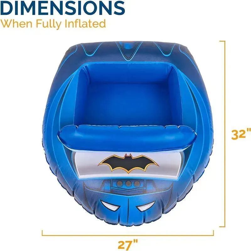 Spin Master - Swimways DC Batman Batmobile Inflatable Water Boat Vehicle, for Kids Aged 3 & Up - Image 7