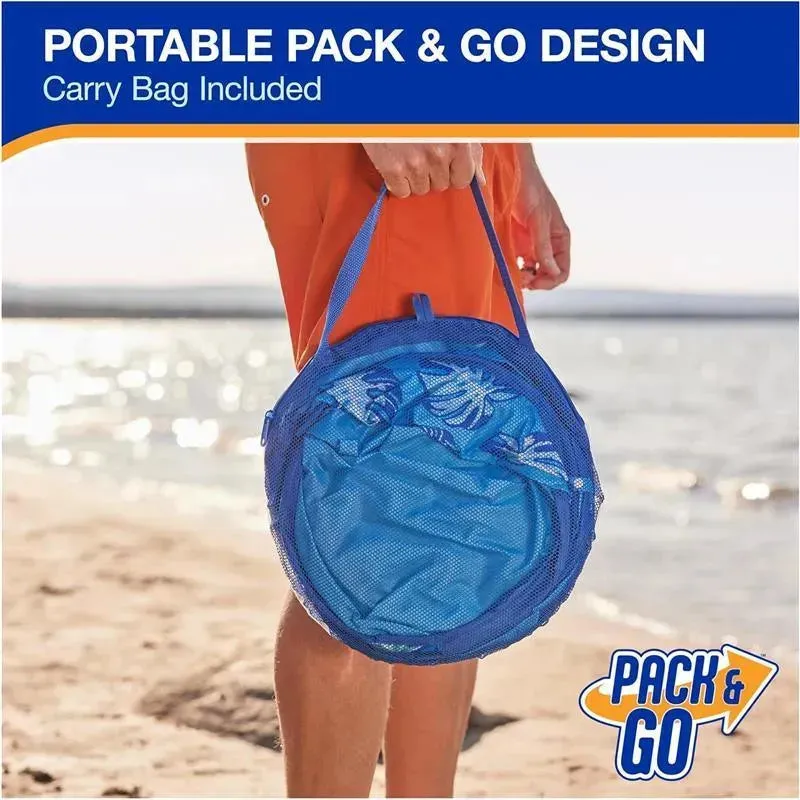 Spin Master - Swimways Elite Pop-Up Pool with Canopy & Carrying Case, for Ages 9-24 Months, 32, Blue - Image 7
