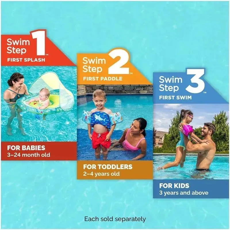 Spin Master - Swimways Sun Canopy Baby Boat, Toys for Kids Aged 9-24 Months, Mermaid - Image 7