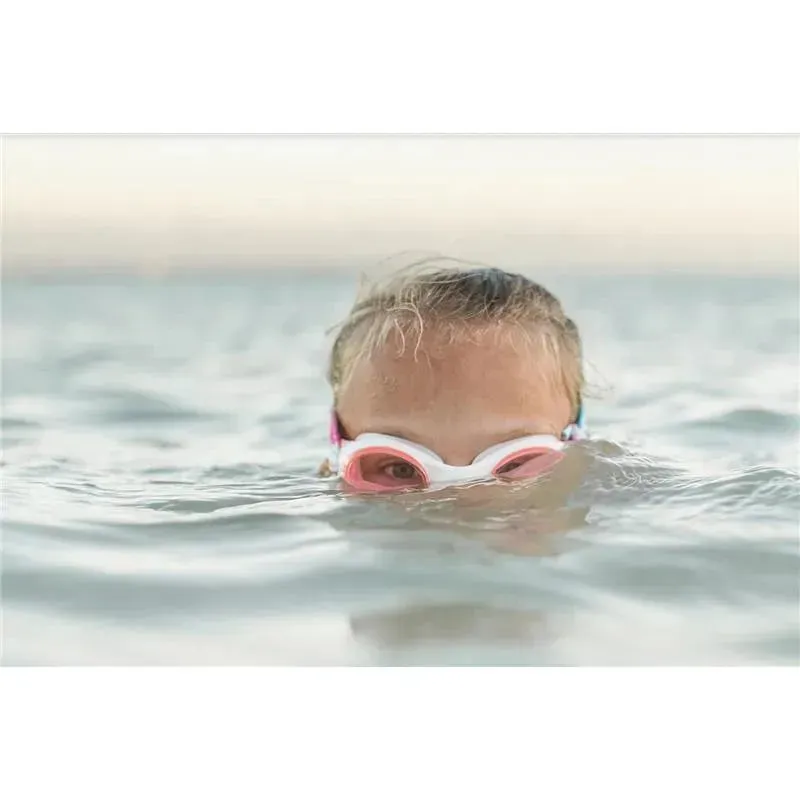 Splash Place Swim Goggles - Fun, Fashionable, Comfortable, Adult & Kids, Magenta Mermaid - Image 2