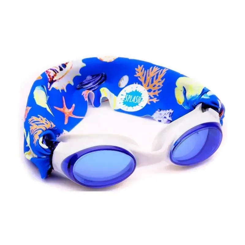 Splash Place Swim Goggles - Fun, Fashionable, Comfortable, Adult & Kids, Under the Sea