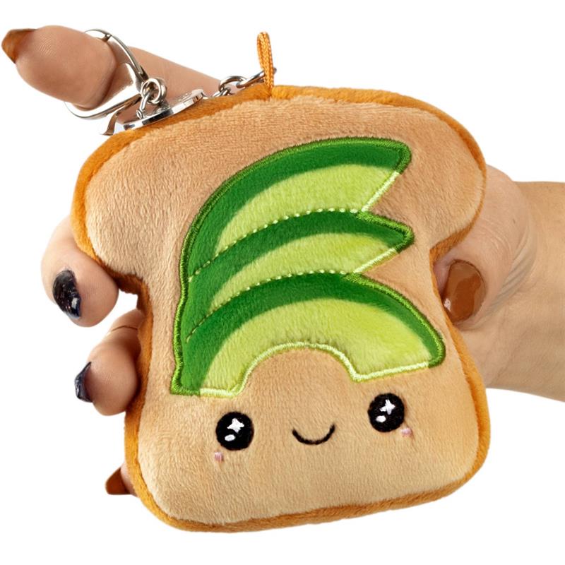 Squishable - Avocado Toast Metal Clip Keychain