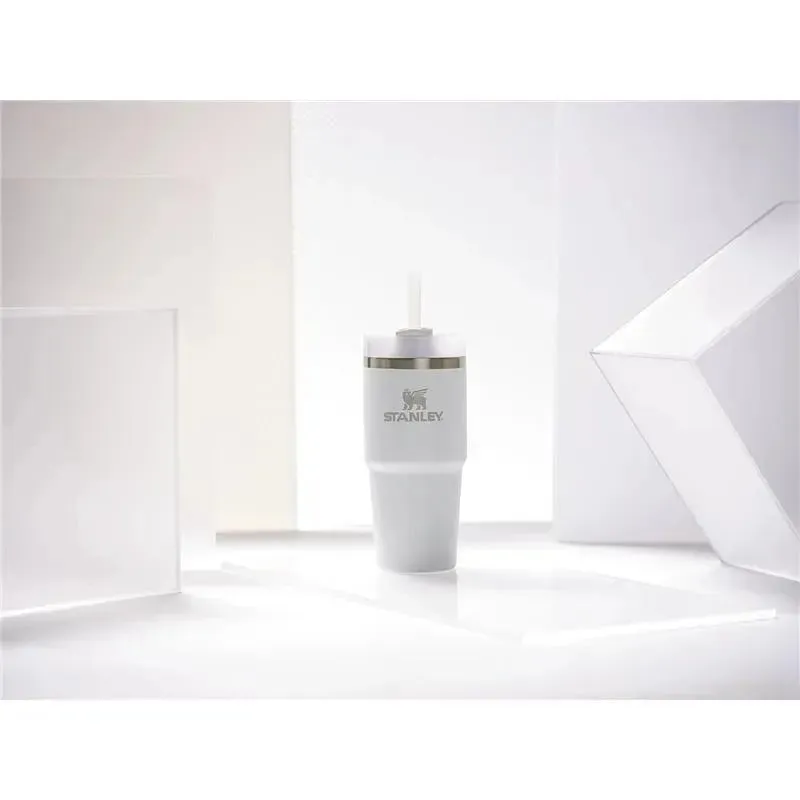 Stanley - 14Oz Quencher H2.0 FlowState Stainless Steel Vacuum Insulated Tumbler, Frost - Image 4