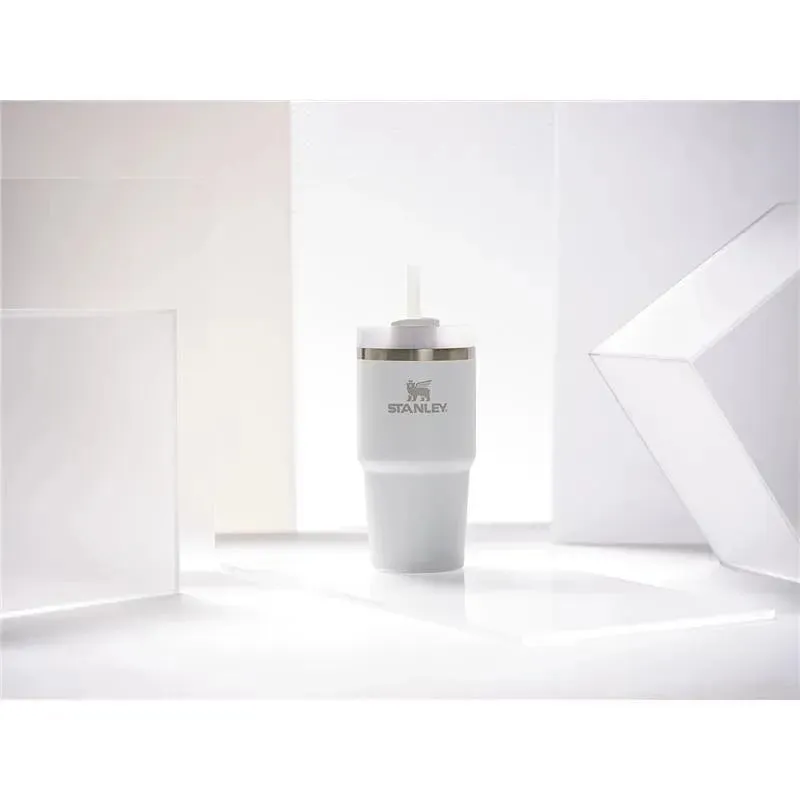 Stanley - 20Oz Quencher H2.0 FlowState Stainless Steel Vacuum Insulated Tumbler, Frost - Image 5