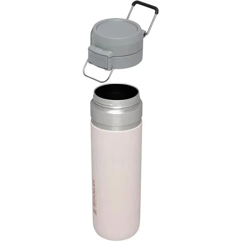 Stanley - 24Oz The Quick Flip Go Bottle, Rose Quartz - Image 2