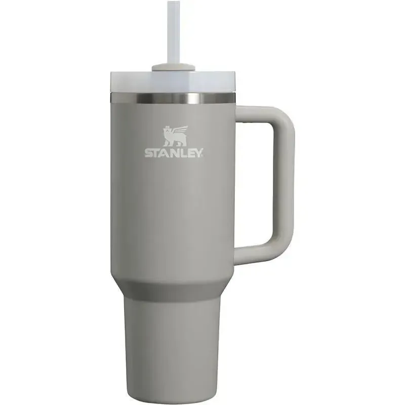 Stanley - 40Oz Quencher H2.0 FlowState Stainless Steel Vacuum Insulated Tumbler, Ash