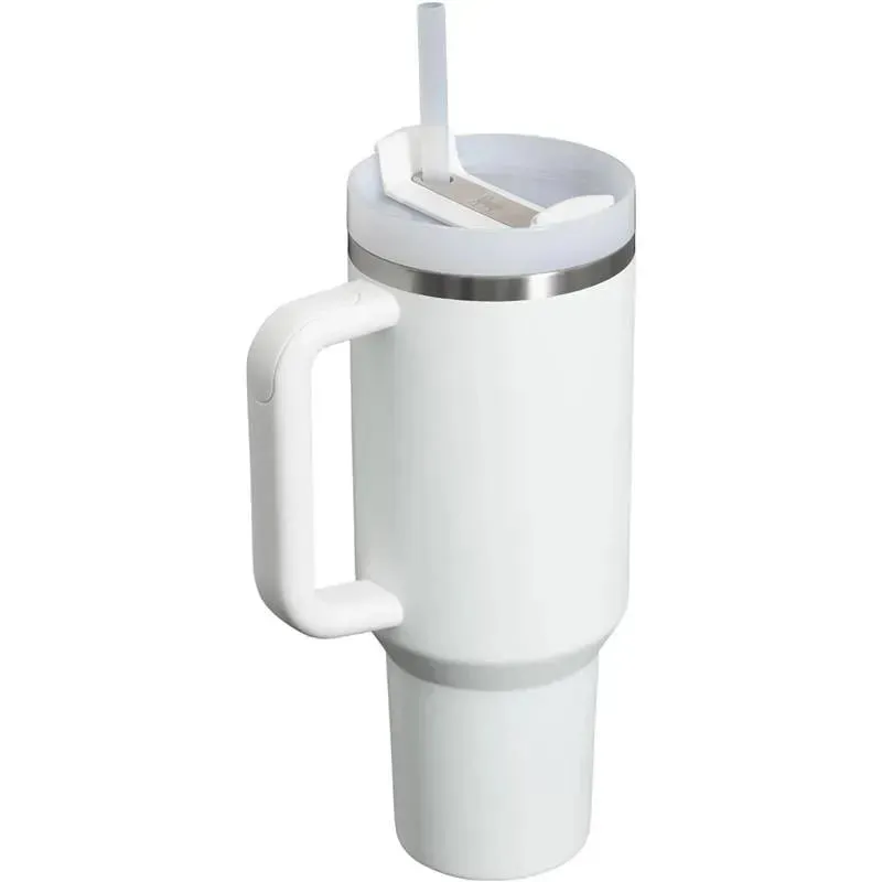 Stanley - 40Oz Quencher H2.0 FlowState Stainless Steel Vacuum Insulated Tumbler, Frost - Image 3