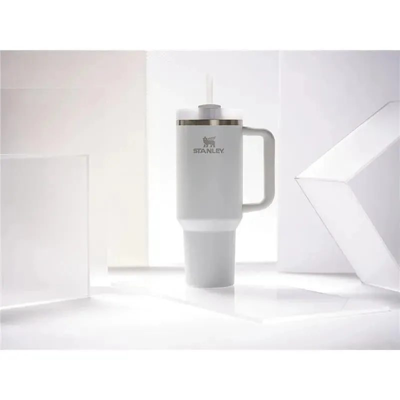 Stanley - 40Oz Quencher H2.0 FlowState Stainless Steel Vacuum Insulated Tumbler, Frost - Image 5